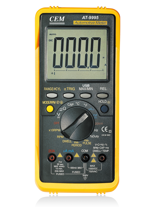 AT-9995带RS232接口的专业汽车数字万用表