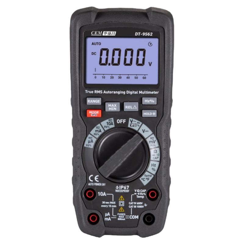 华盛昌 DT-9560工业级6000位真有效值数字万用表